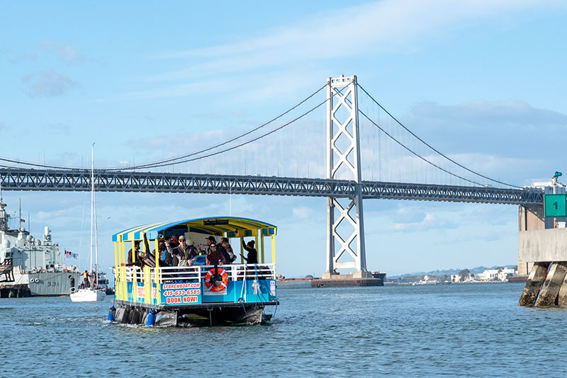Bachelor party on the San Francisco Brew Boat