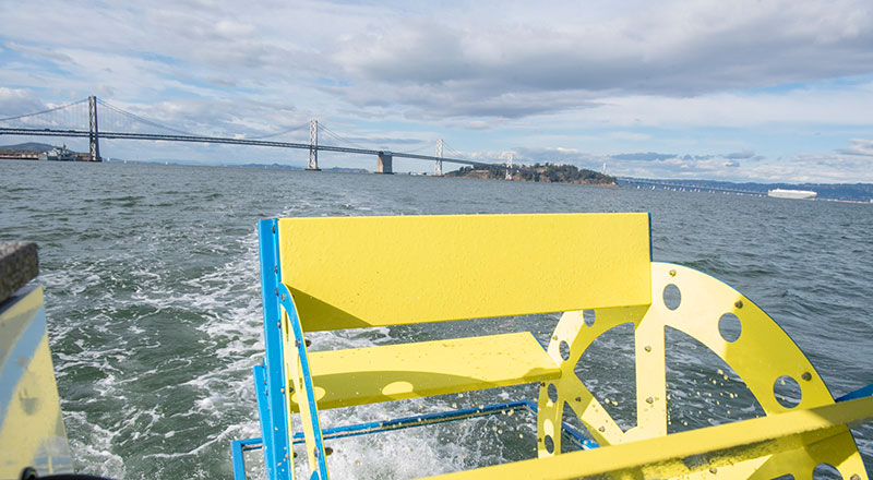 San Francisco Brew Boat paddle wheel boat cruise